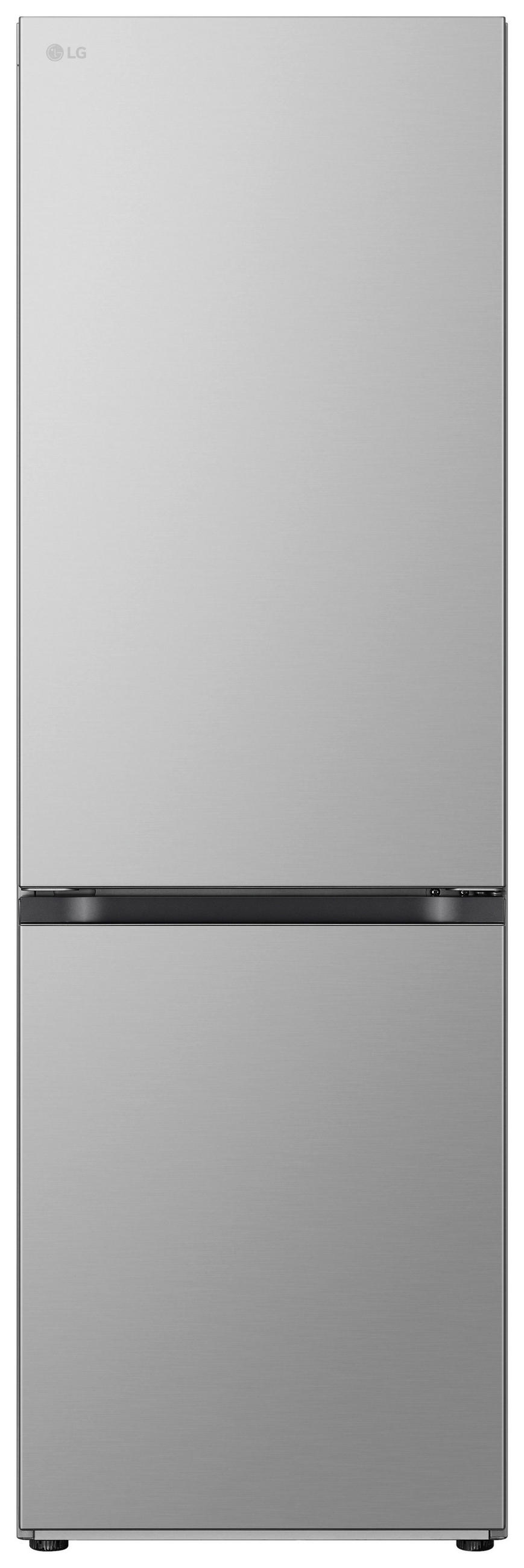 KÜHL-GEFRIER-KOMBINATION 59,5/186/68,2 cm GBV3100DPY  - Silberfarben, Trend, Glas/Kunststoff (59,5/186/68,2cm) - LG