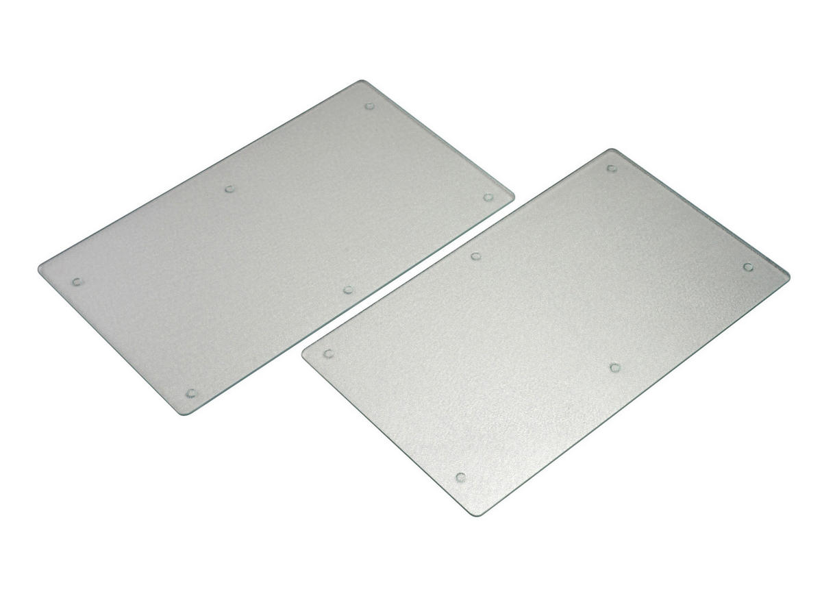 SCHNEIDEBRETT Glas  - Klar, Basics, Glas (52/30/0,5cm) - Justinus