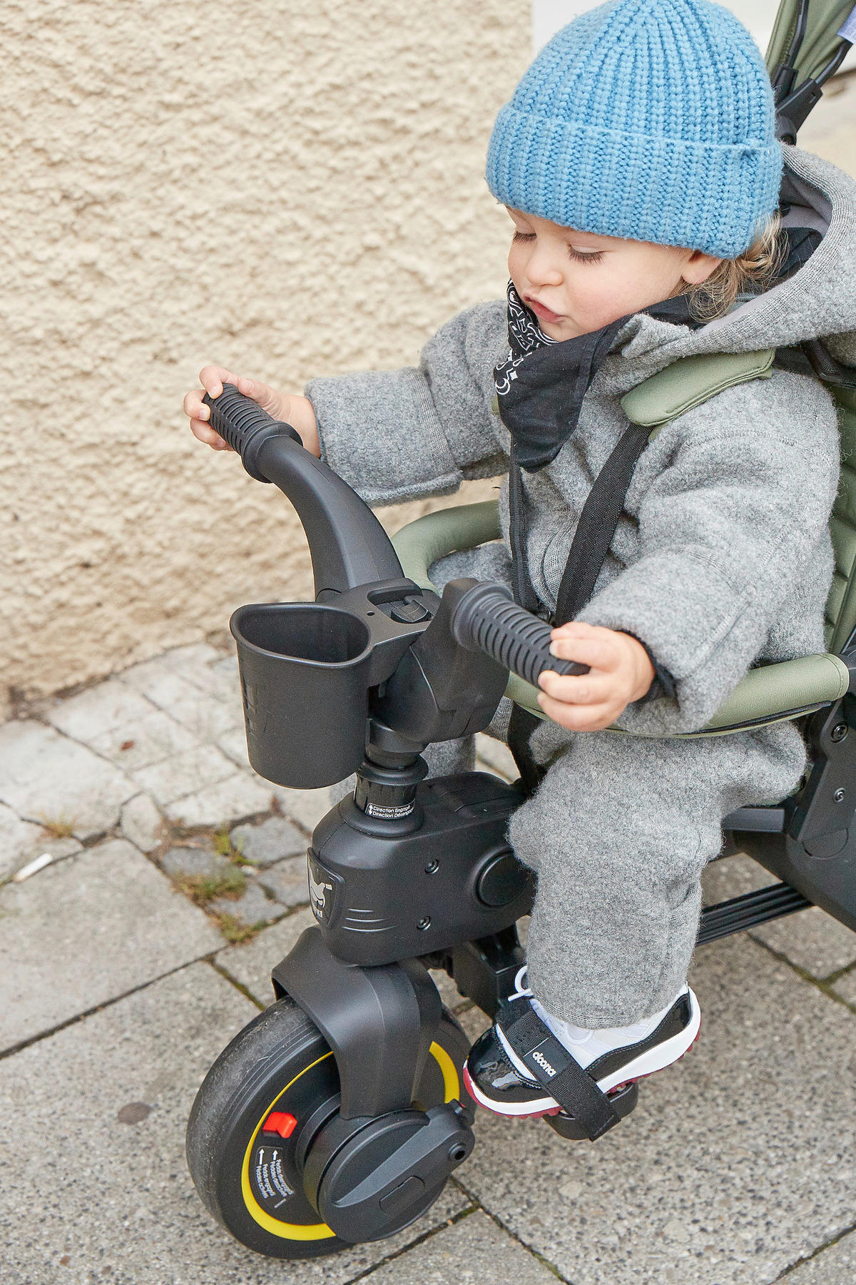 DREIRAD Liki Trike S3  - Schwarz/Grün, Trend, Kunststoff/Metall (33,9/33,9/25,1cm) - Doona