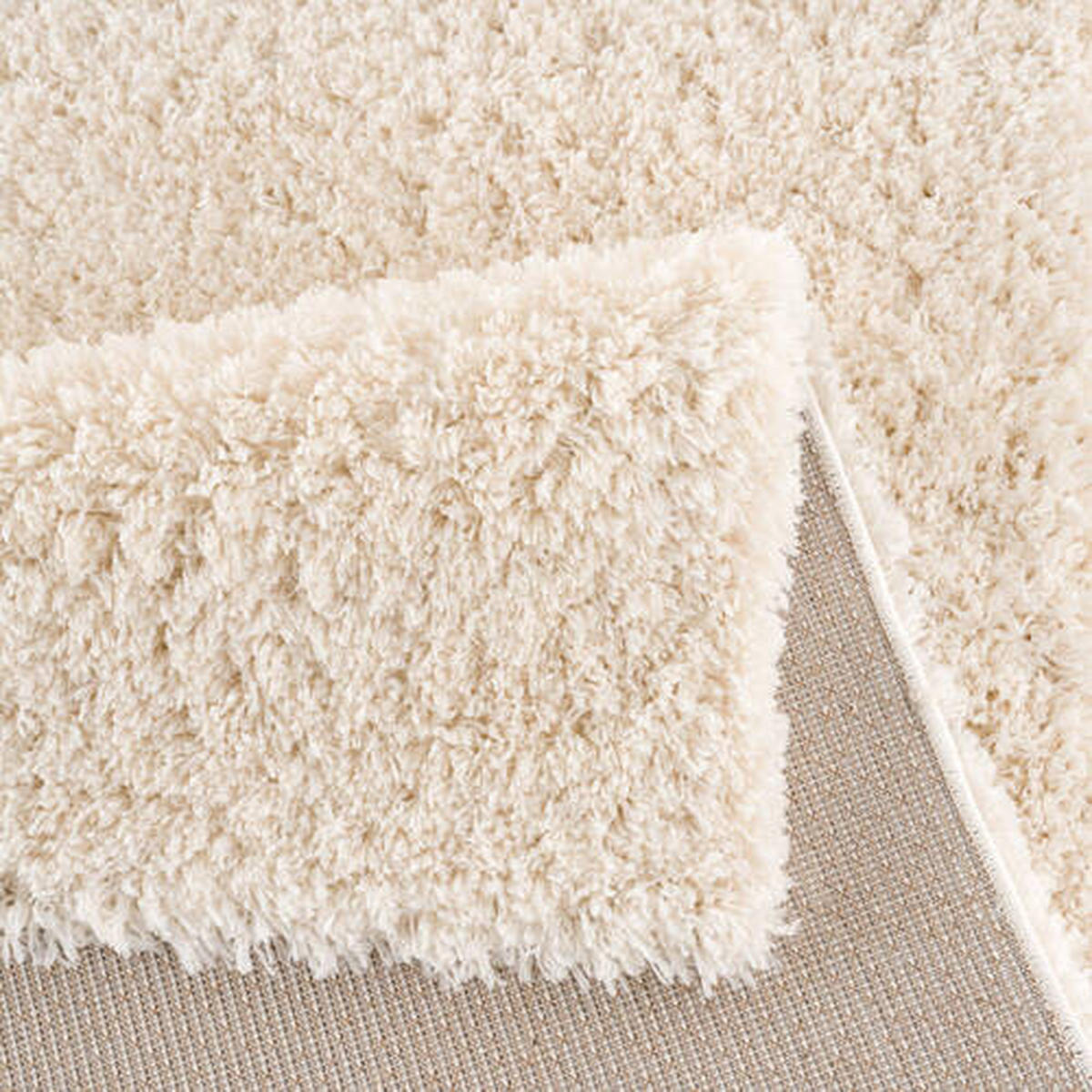 PREPROGA Z VISOKIM FLOROM Porto  120/170 cm  tkano  krem barve  - krem barve, Konvencionalno, tekstil (120/170cm)
