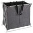 WÄSCHEKORB - Alufarben/Grau, Basics, Textil/Metall (59/57/38cm) WÄSCHEKORB - Alufarben/Grau, Basics, Textil/Metall (59/57/38cm)