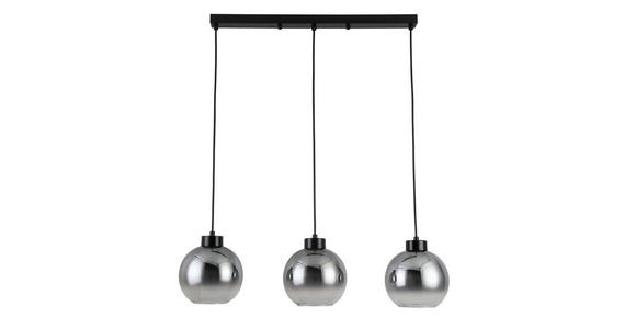 HÄNGELEUCHTE 72/18/120 cm - Chromfarben/Anthrazit, LIFESTYLE, Glas/Metall (72/18/120cm) - Dieter Knoll