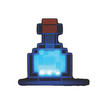 LED-DEKOLEUCHTE - Blau/Transparent, Trend, Kunststoff (18/13/6cm) - Minecraft