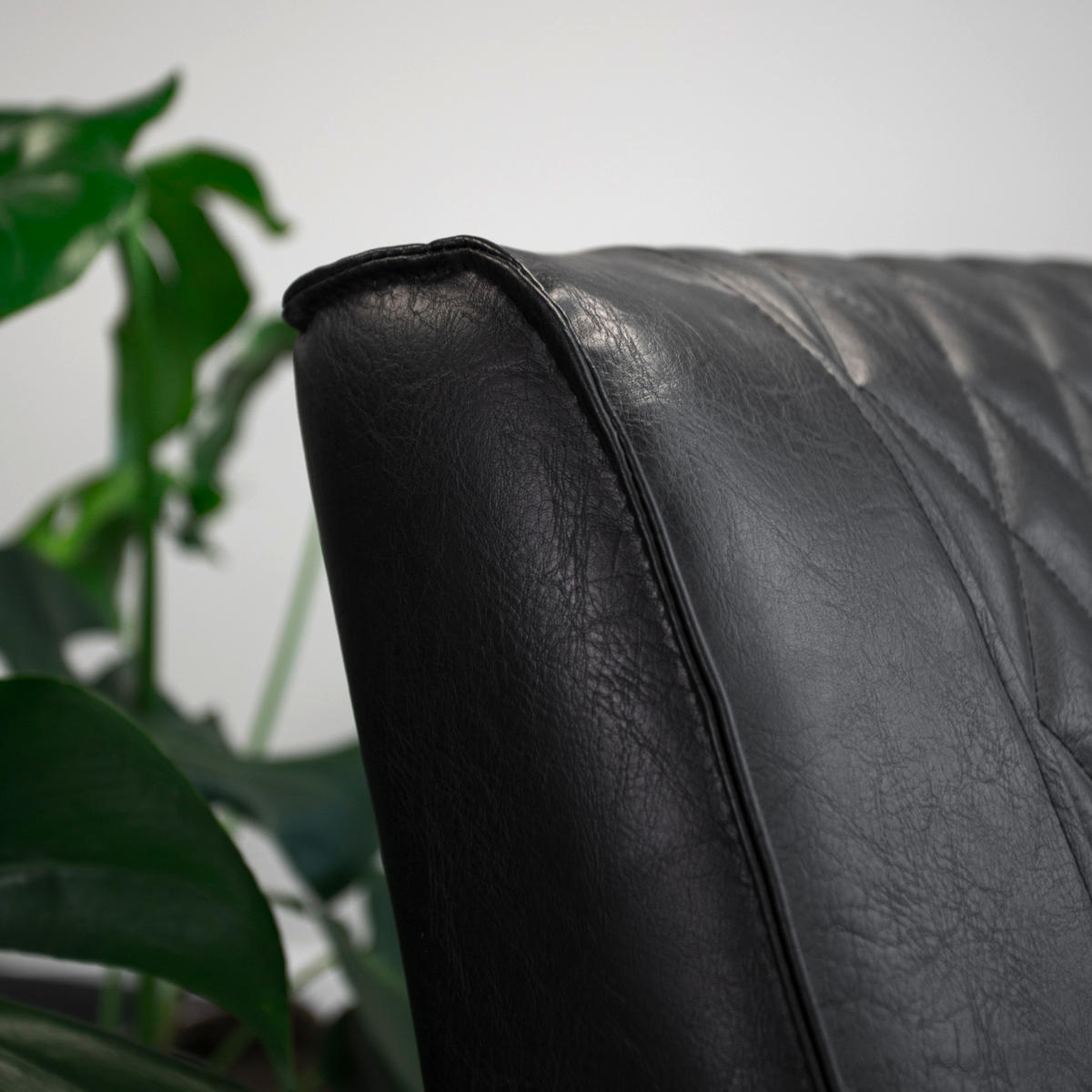 SESSEL in Mikrofaser Schwarz  - Schwarz, MODERN, Textil/Metall (65/82/76cm) - MID.YOU