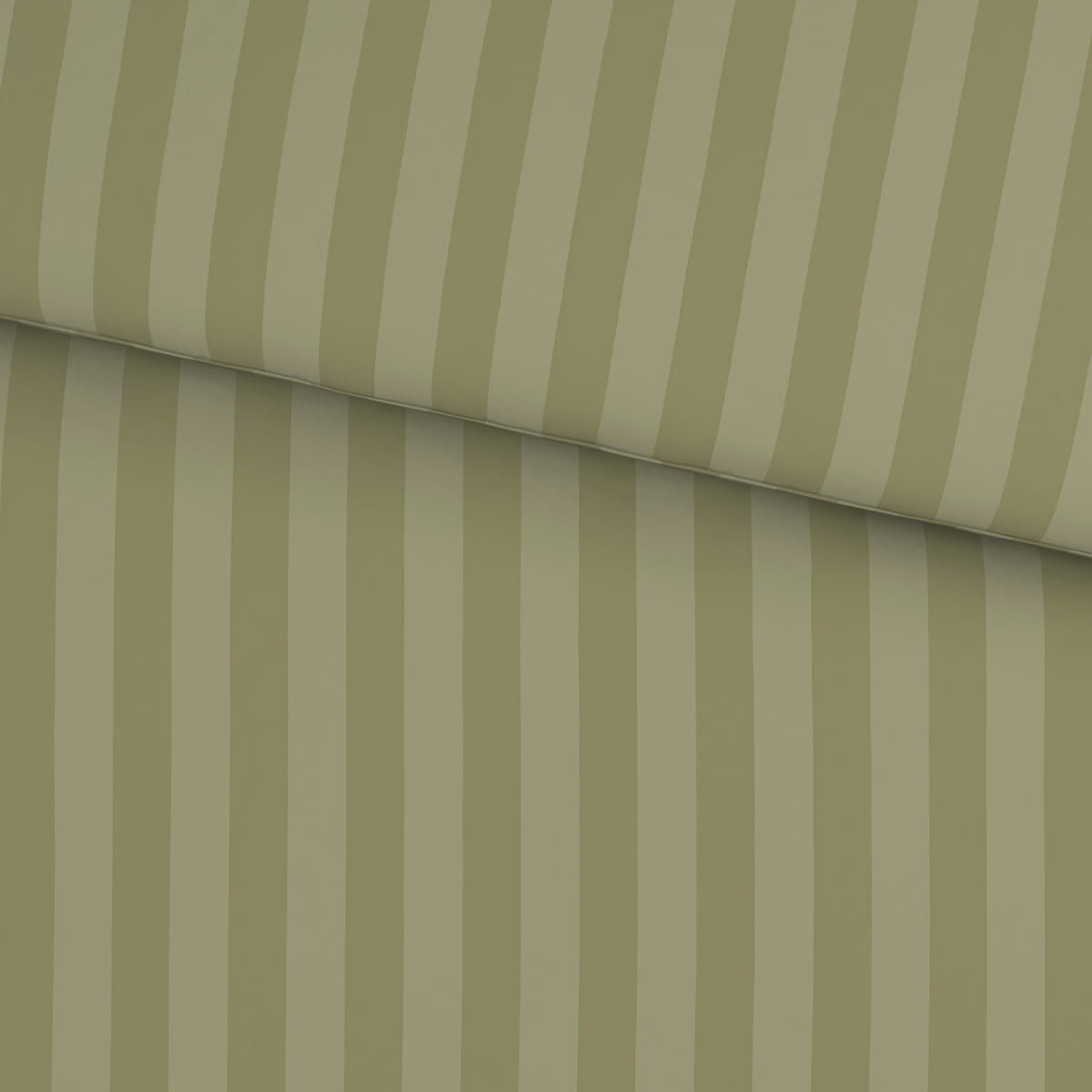 BETTWÄSCHE 155/220 cm  - Olivgrün, Textil (155/220cm) - Bio:Vio