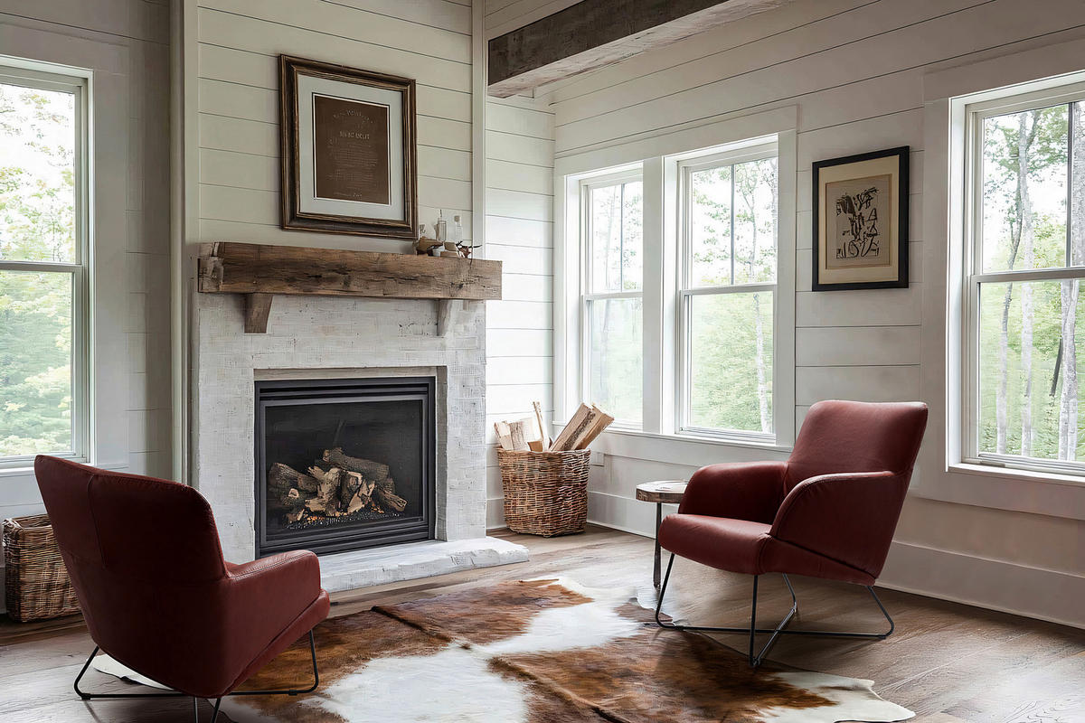 SESSEL in Echtleder Kirschrot  - Schwarz/Kirschrot, Design, Leder/Metall (67/87/74cm) - Livetastic