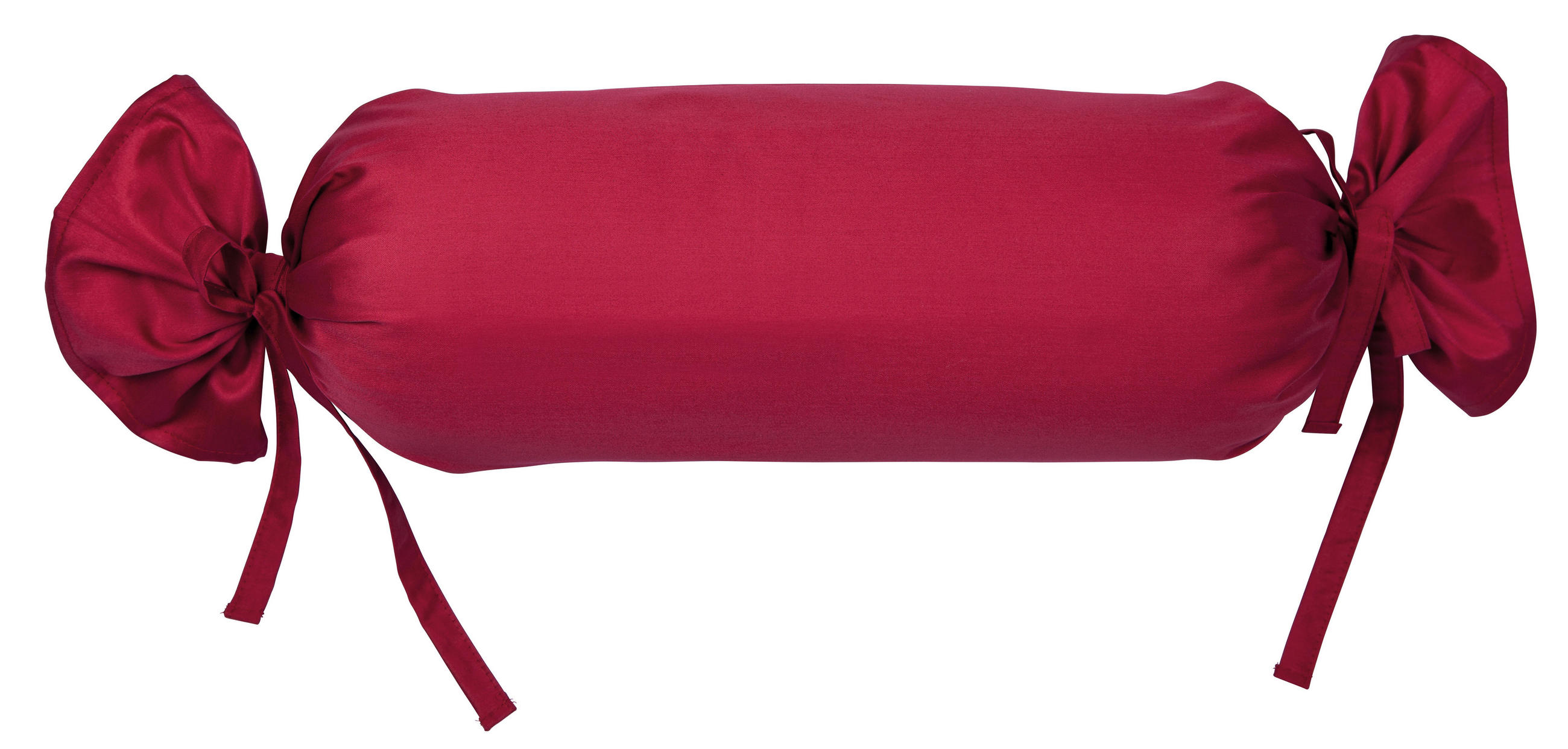 Janine Nackenrollenbezug Giacomo Bordeaux 15x40 cm