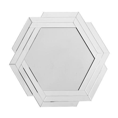 WANDSPIEGEL 80/85/1.6 cm  - Silberfarben, Basics, Glas/Metall (80/85/1.6cm) - Kayoom