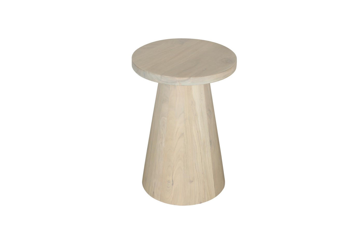 BEISTELLTISCH in Holz  - Schwarz/Weiß, Design, Holz (40/50/40cm) - MID.YOU