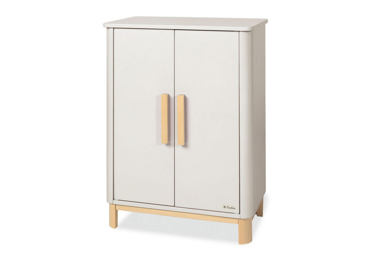 PUPPENKLEIDERSCHRANK MALEA  - Beige/Naturfarben, Basics, Holz (48/65/30cm) - Pinolino