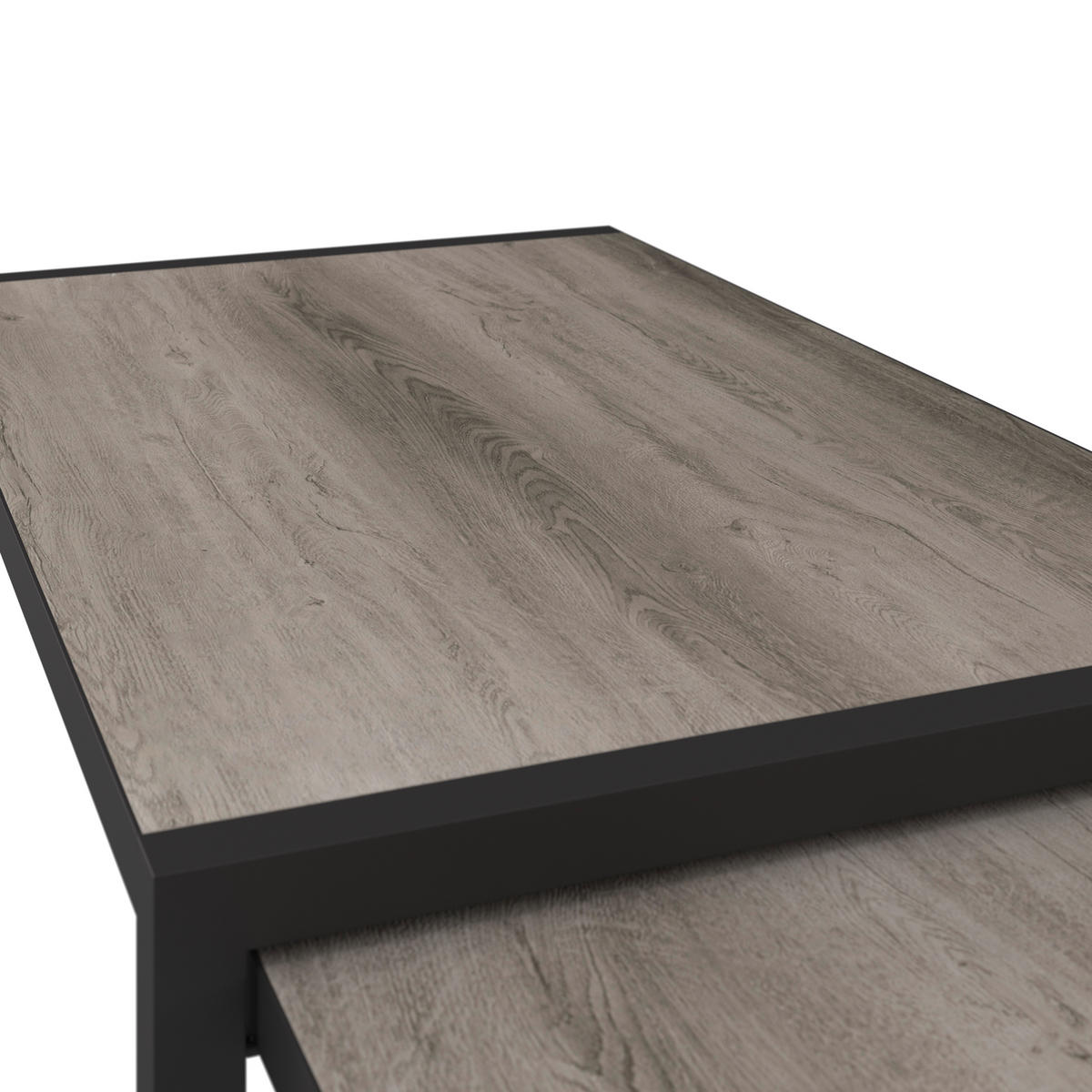 GARTENSET Webstoff Aluminium  - Anthrazit/Hellgrau, MODERN, Kunststoff/Textil - Ambia Garden