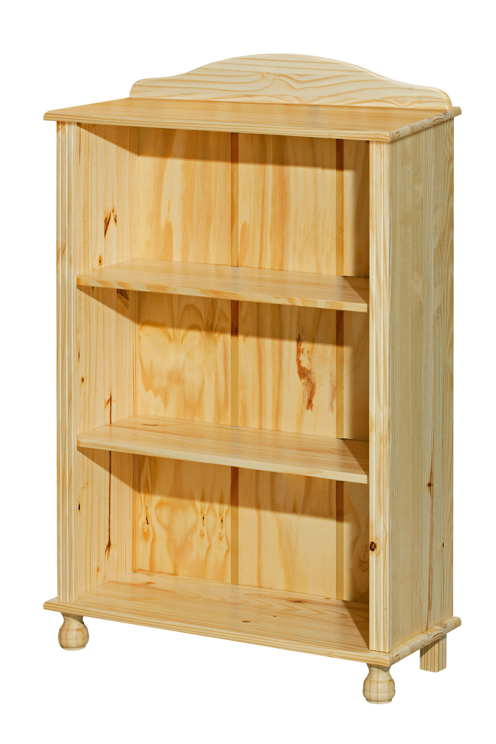 REGAL Kiefer massiv Naturfarben  - Naturfarben, Natur, Holz (77/116/30cm) - Livetastic