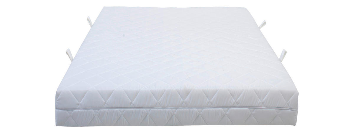 VZMETNICA Z VZMETNIM JEDROM 90/200 cm  - bela, Basics, tekstil (90/200cm) - Sleeptex