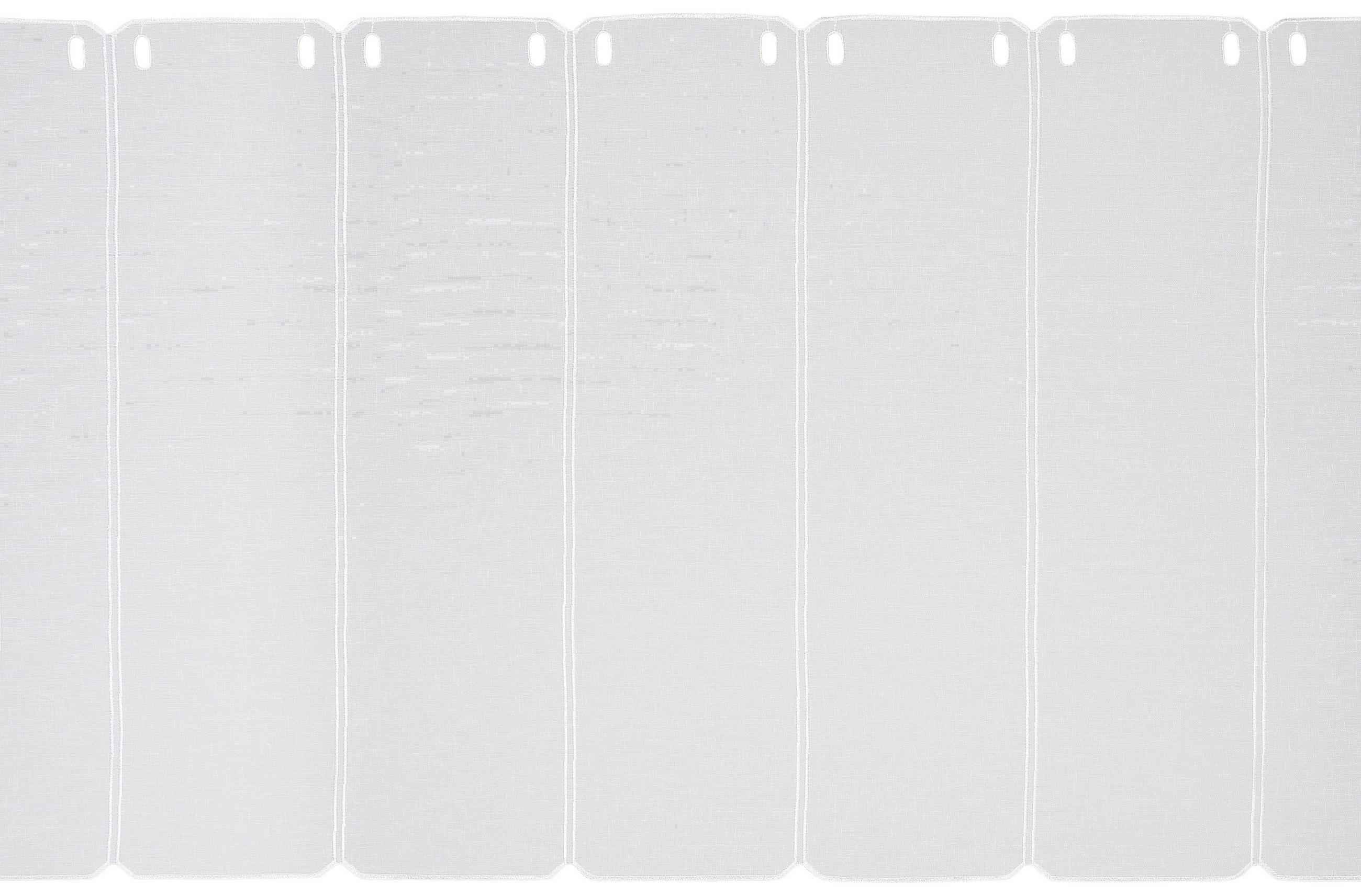 KURZGARDINE 45 cm   - Creme, Basics, Kunststoff (45cm) - Esposa