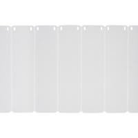 KURZGARDINE 60 cm   - Perlmutt, Basics, Kunststoff (60cm) - Esposa