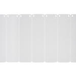 KURZGARDINE 45 cm   - Creme, Basics, Kunststoff (45cm) - Esposa