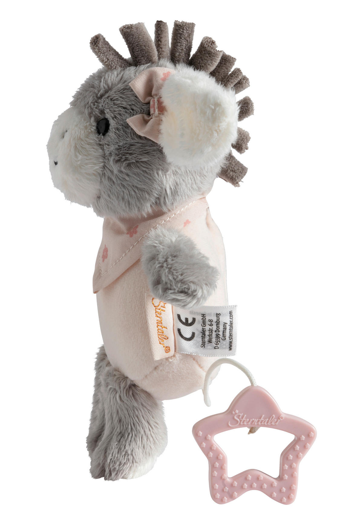 SPIELUHR EMMI GIRL  - Hellrosa, Basics, Textil (19/15/8cm) - Sterntaler