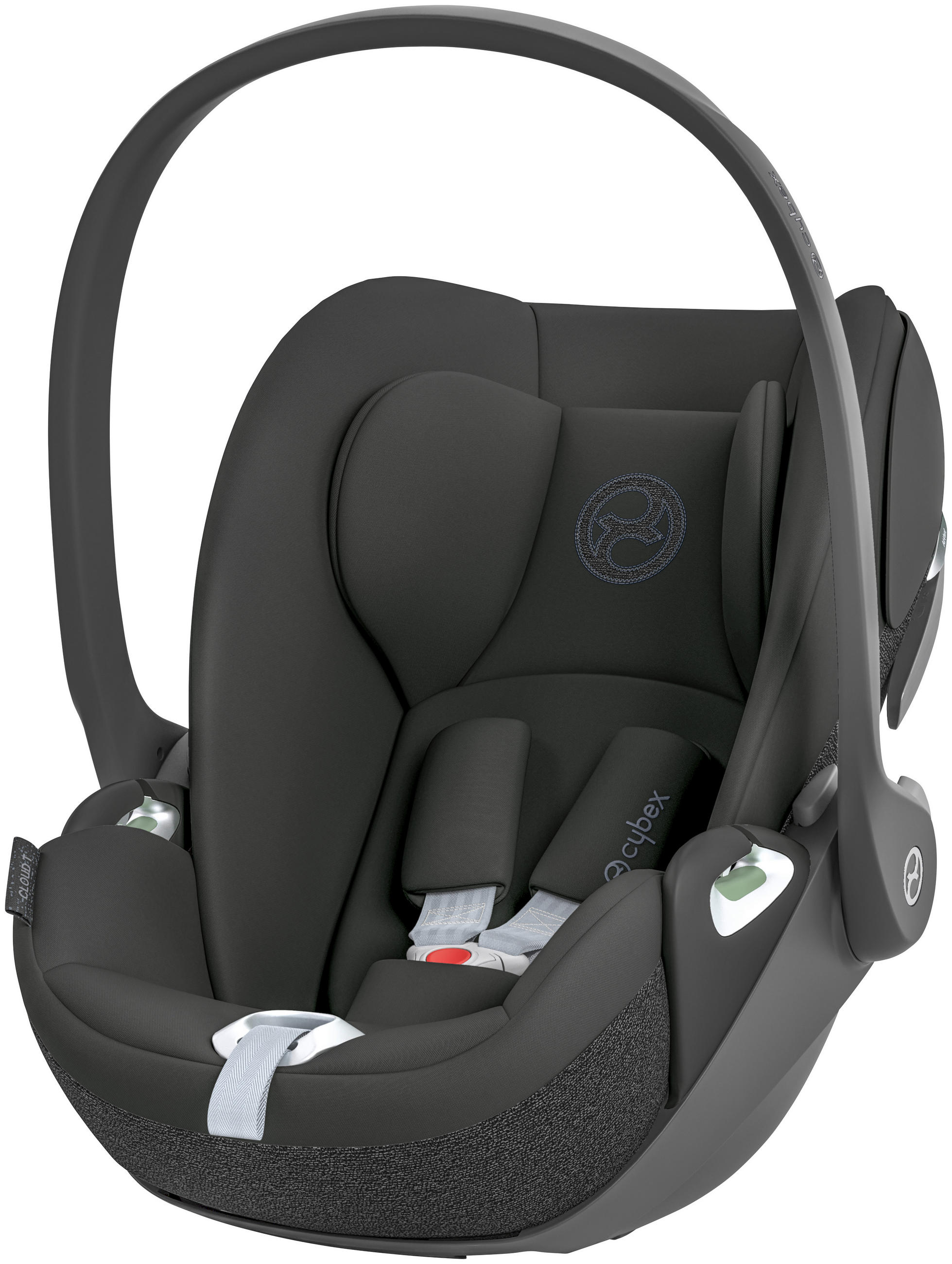 BABYSCHALE  Cloud T i-Size Plus Sepia Black  - Schwarz, Basics, Kunststoff/Textil (44/38-60/64,5cm) - cybex PLATINUM