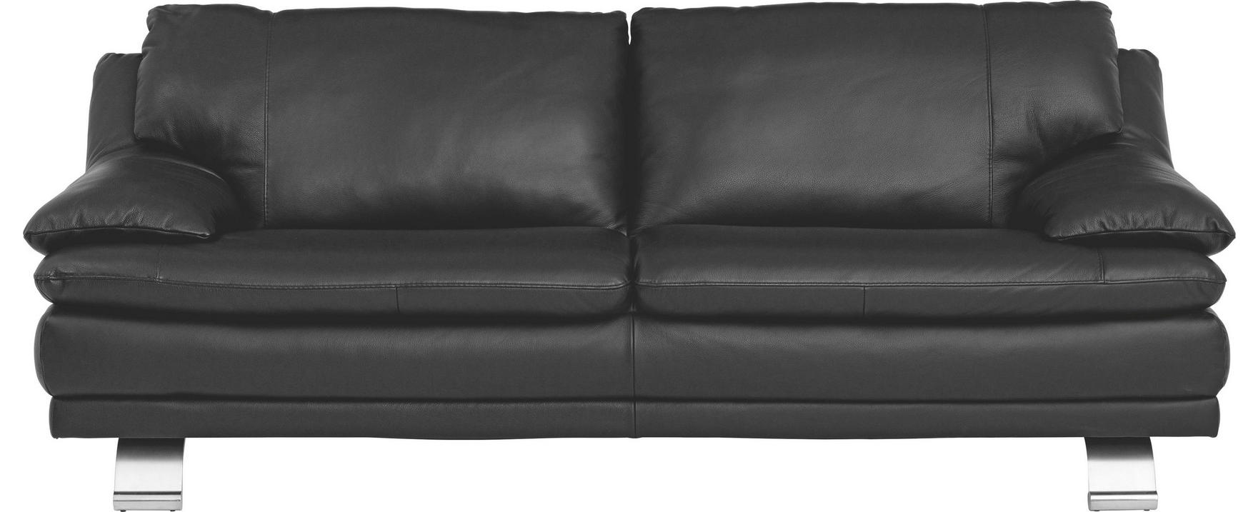 CELINA HOME SITZGARNITUR - Schwarz / Alufarben