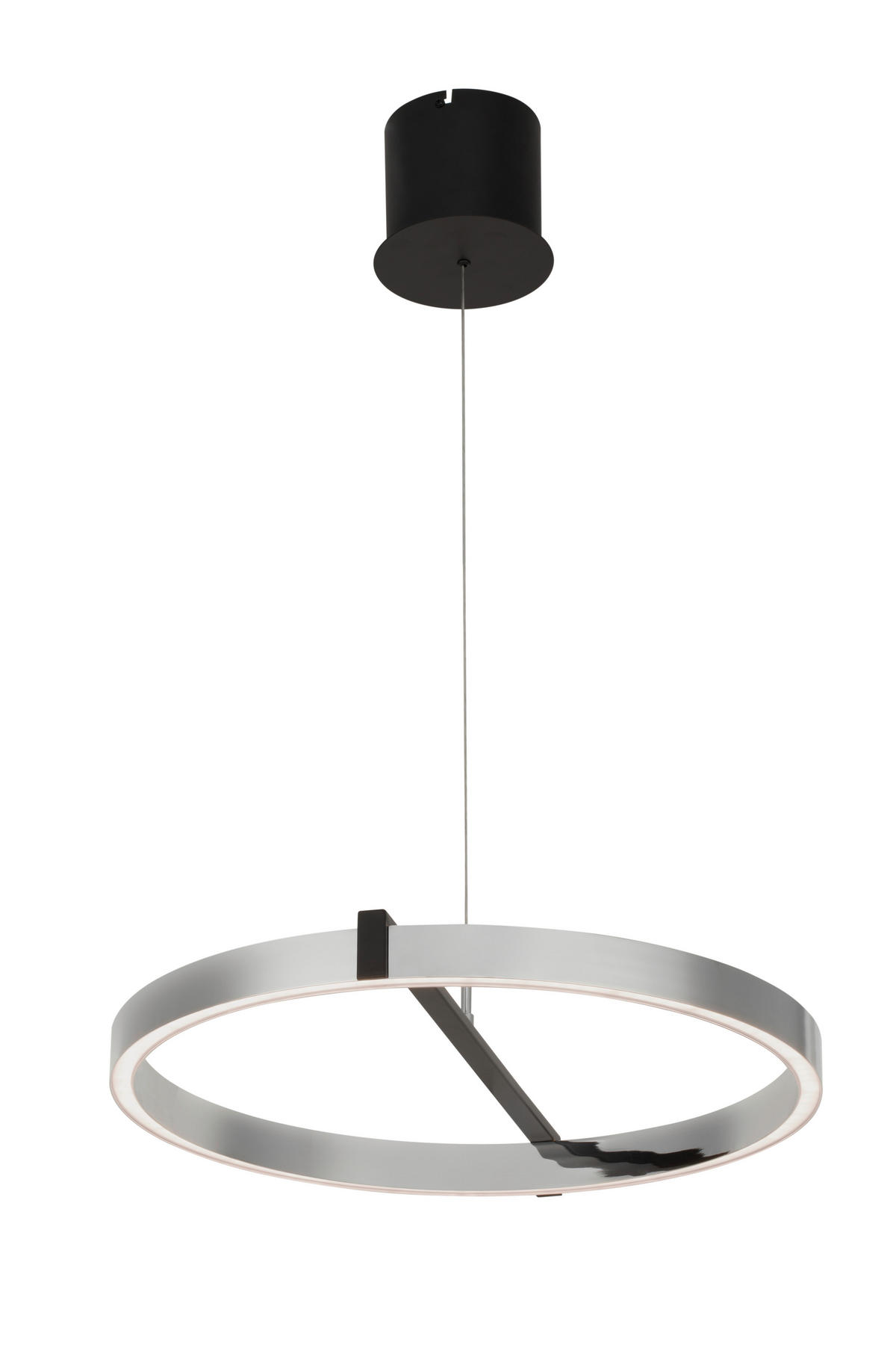 ZÁVĚSNÉ LED SVÍTIDLO, 50/50-200 cm  - čiré, Trend, kov/plast (50/50-200cm) - Dieter Knoll