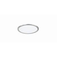 LED-DECKENLEUCHTE 30/5 cm    - Weiß/Nickelfarben, KONVENTIONELL, Kunststoff/Metall (30/5cm) - Trio Leuchten