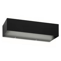 STENSKA SVETILKA ZA KOPALNICO     36/8,5/10 cm        4000 K - črna, Basics, kovina (36/8,5/10cm)