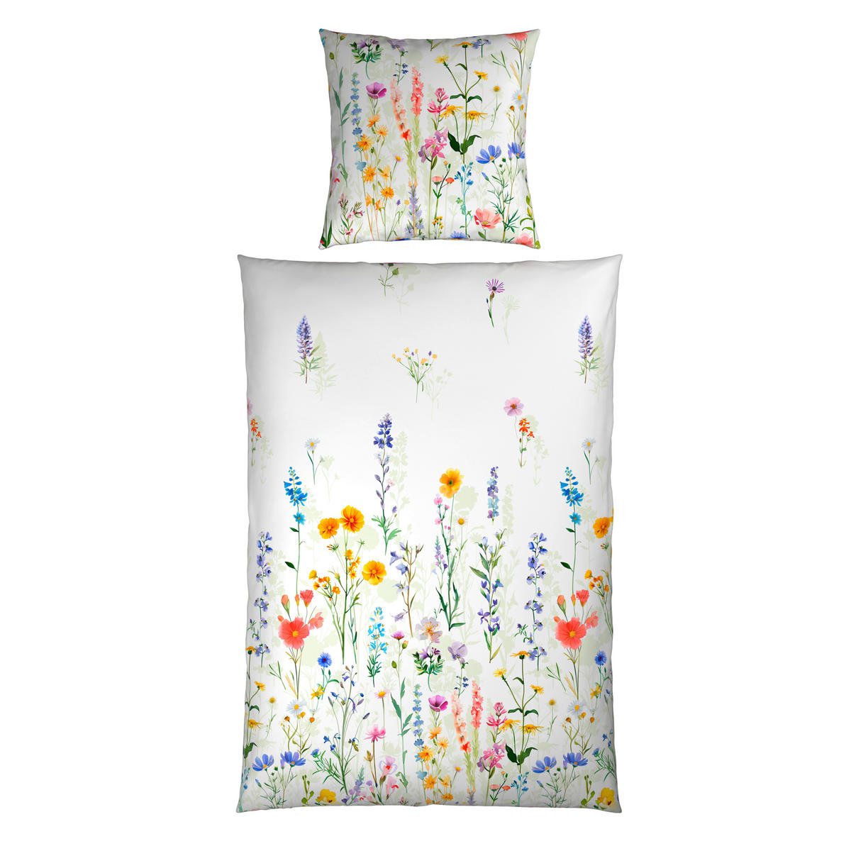 WENDEBETTWÄSCHE Satin 135/200 cm  - Multicolor, Textil (135/200cm) - Bio:Vio