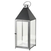 SVIETNIK  sklo - čierna, Basics, sklo (36/36/97cm)