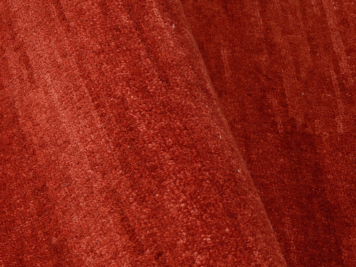 WOLLTEPPICH 250/350 cm Rot  - Rot, Natur, Textil (250/350cm) - Cazaris