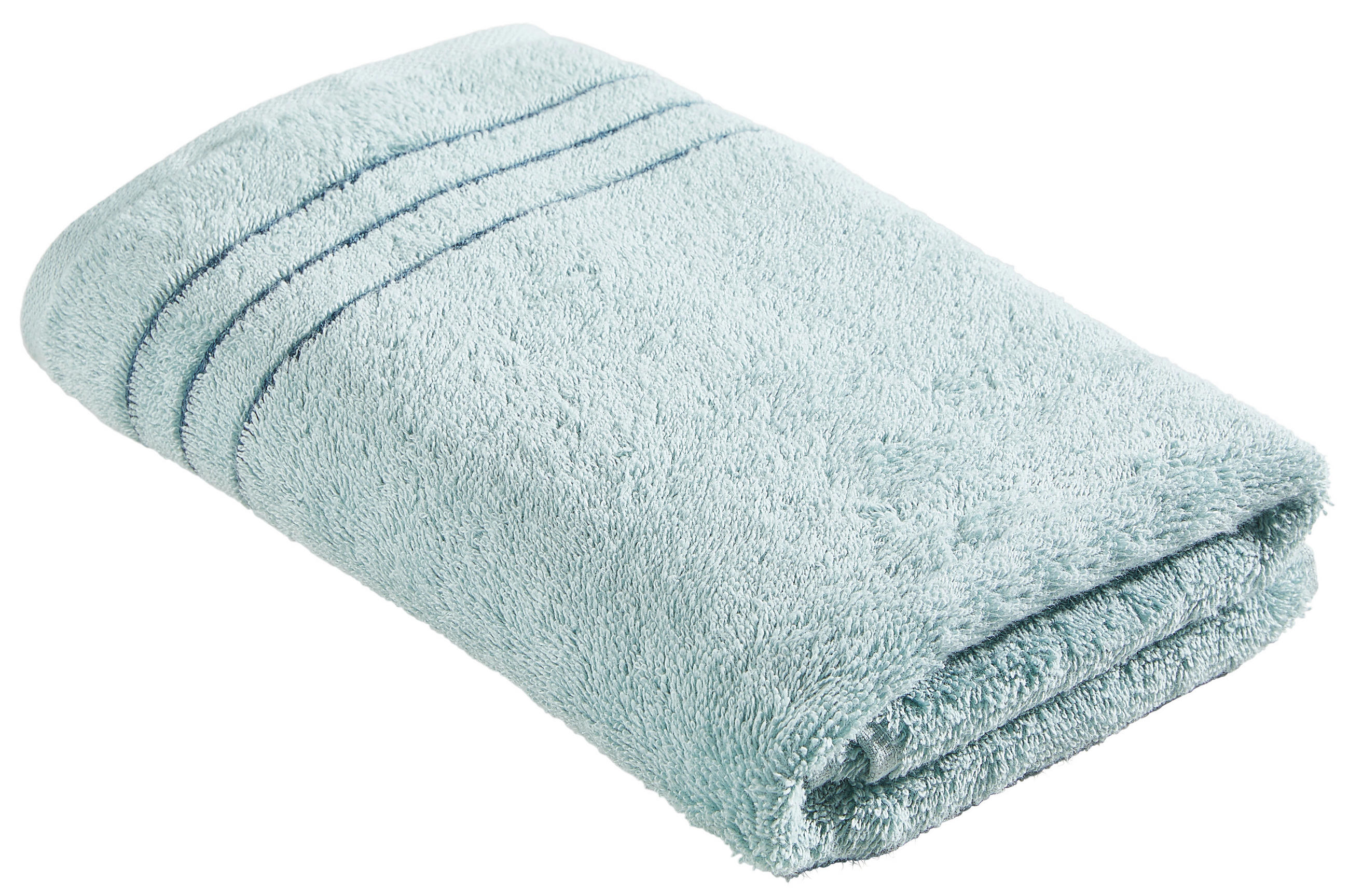 HANDTUCH Grün - Grün, KONVENTIONELL, Textil (50/100cm) - Cawoe
