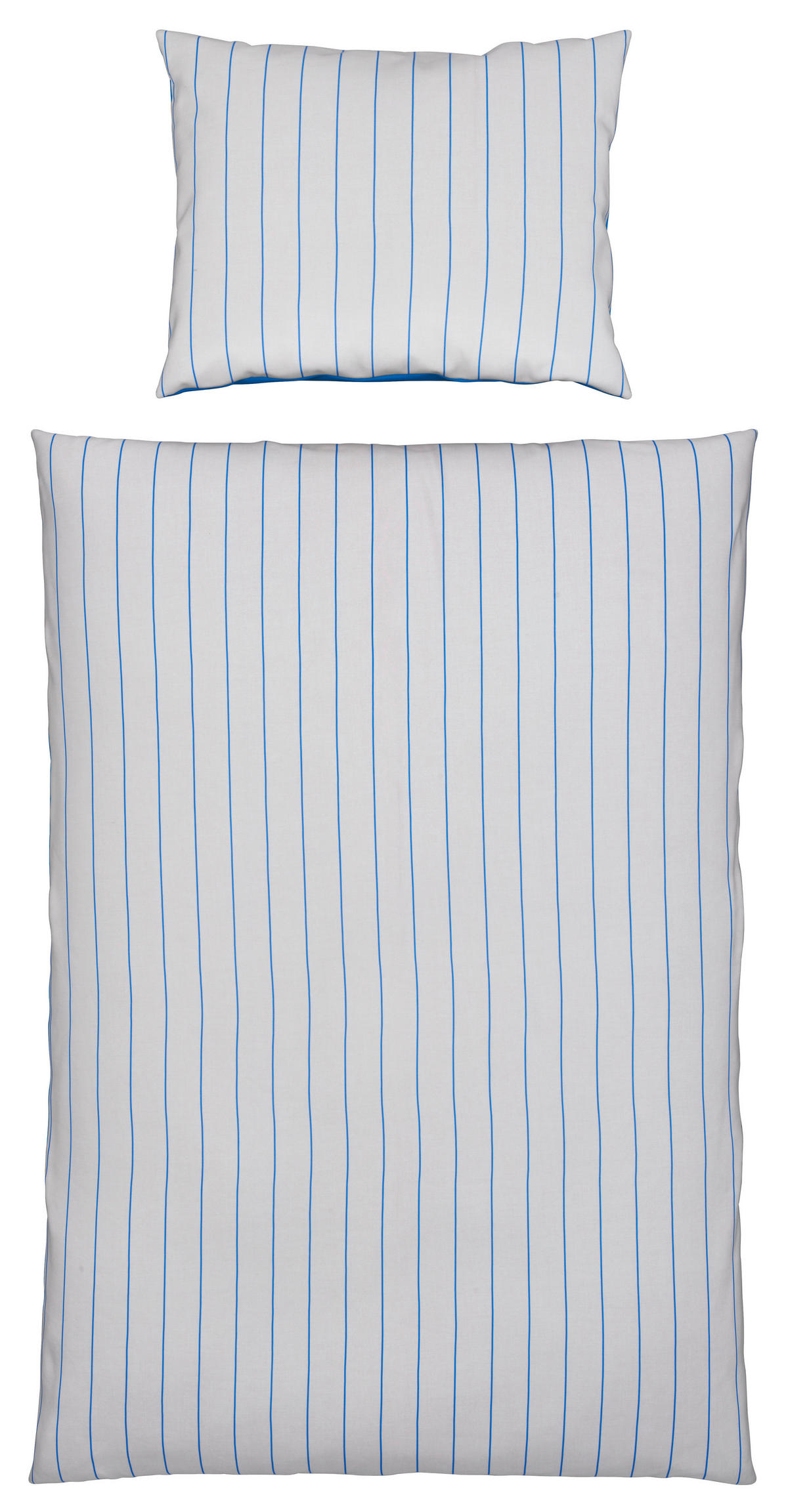 BETTWÄSCHE S.OLIVER SATIN Satin 140/200 cm  - Blau/Naturfarben, LIFESTYLE, Textil (140/200cm) - S. Oliver