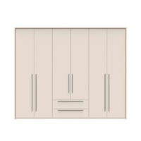 ORMAR SA KLASIČNIM VRATIMA  277/226/60 cm  - Dizajnerski, pločasti materijal (277/226/60cm)