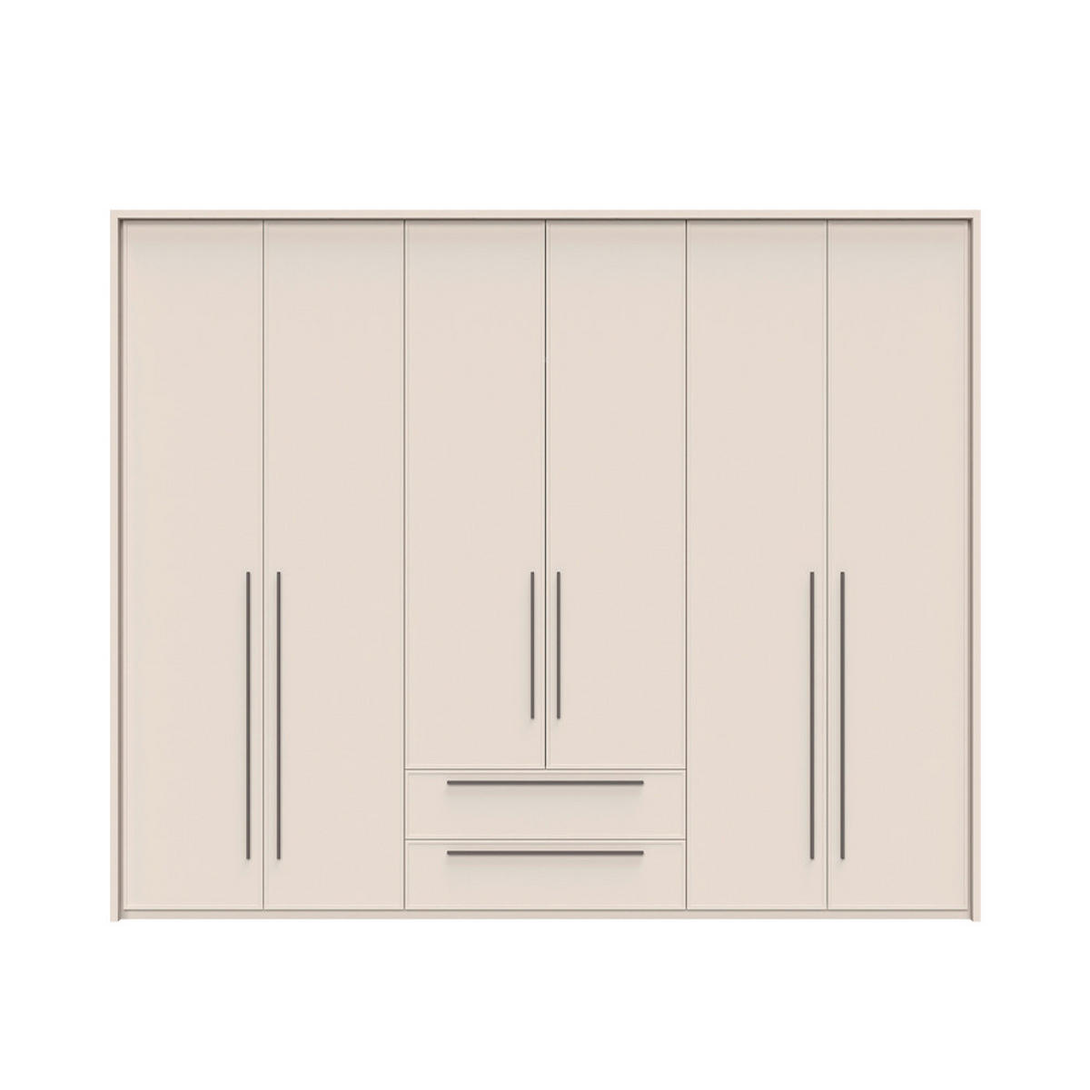 ORMAR SA KLASIČNIM VRATIMA  277/226/60 cm  - Dizajnerski, pločasti materijal (277/226/60cm)