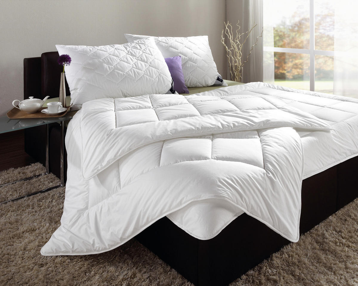 POLŠTÁŘ POD HLAVU, 70/90 cm - bílá, Basics, textil (70/90cm) - Billerbeck