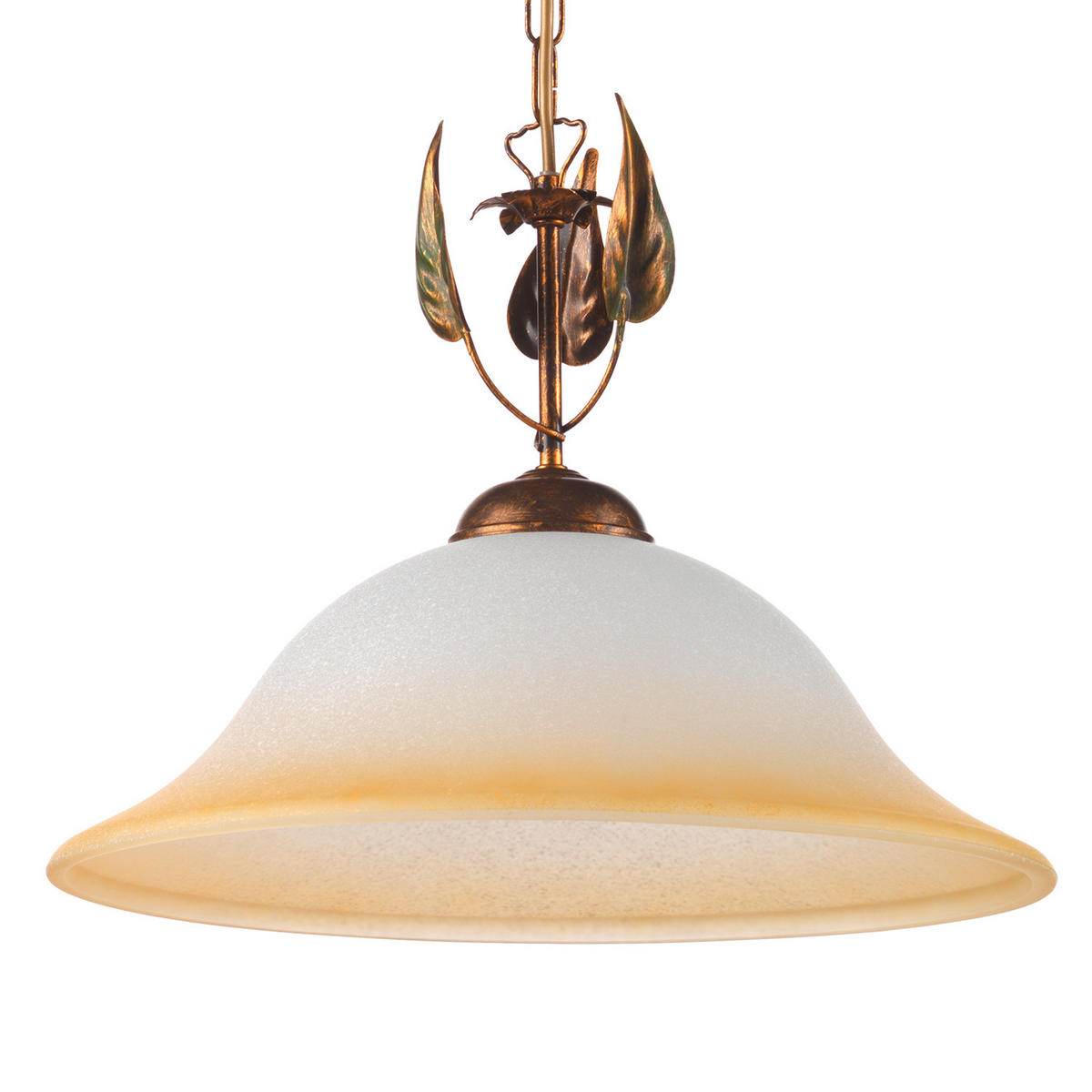 HÄNGELEUCHTE 40/40/90 cm   - Klar/Bronzefarben, KONVENTIONELL, Glas/Metall (40/40/90cm)