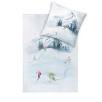 BETTWÄSCHE 2-teilig Impulse Flanell 135/200 cm  - Weiß, Design, Textil (135/200cm) - Estella