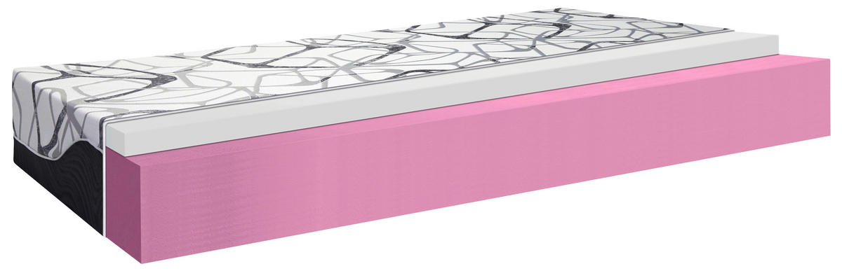 LEŽIŠČE IZ UDOBNE PENE 90/200 cm  - večbarvno, Design, tekstil (90/200cm) - Sleeptex