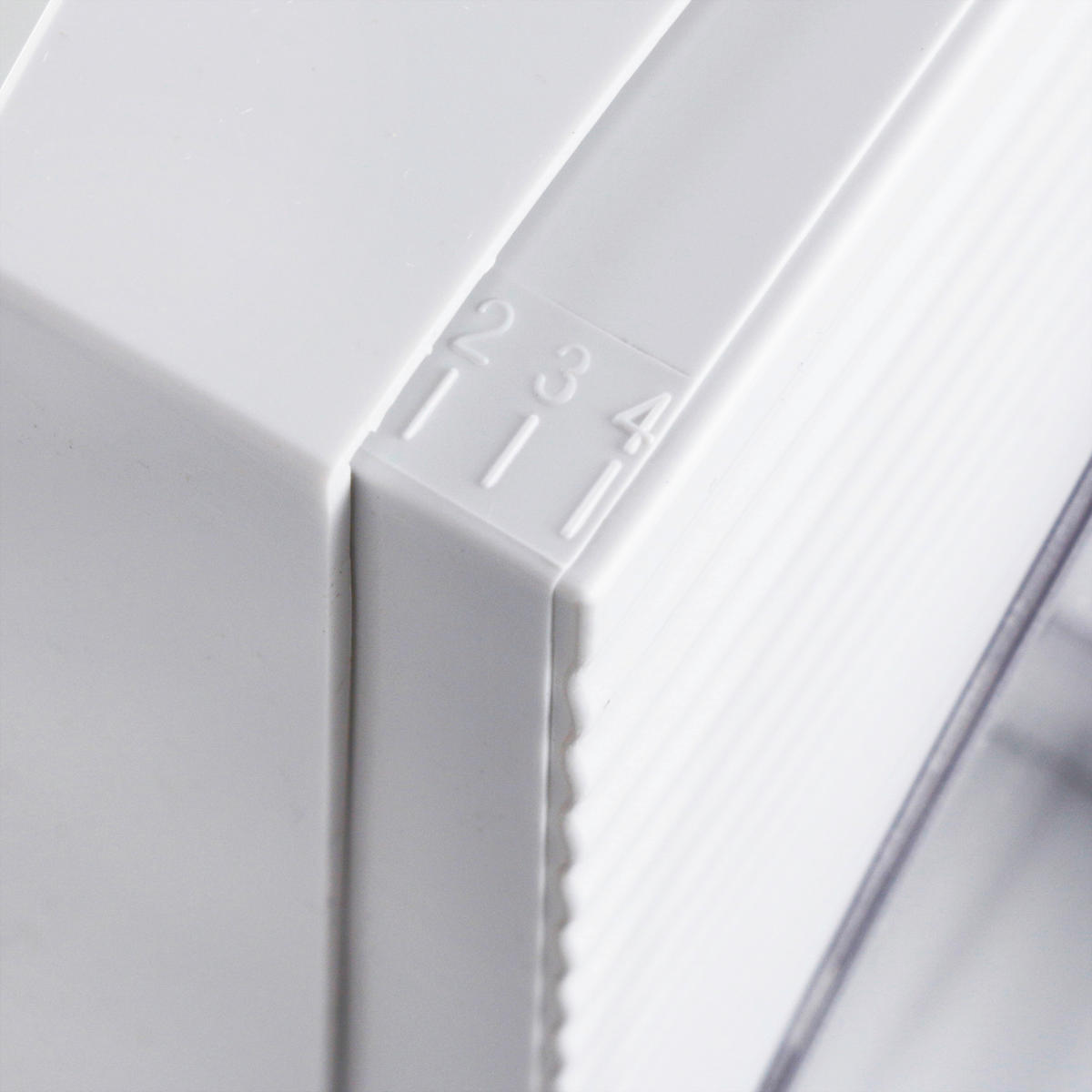 ALLESSCHNEIDER - Weiss, Basics, Kunststoff/Metall (33/25/19,6cm) - EMERIO