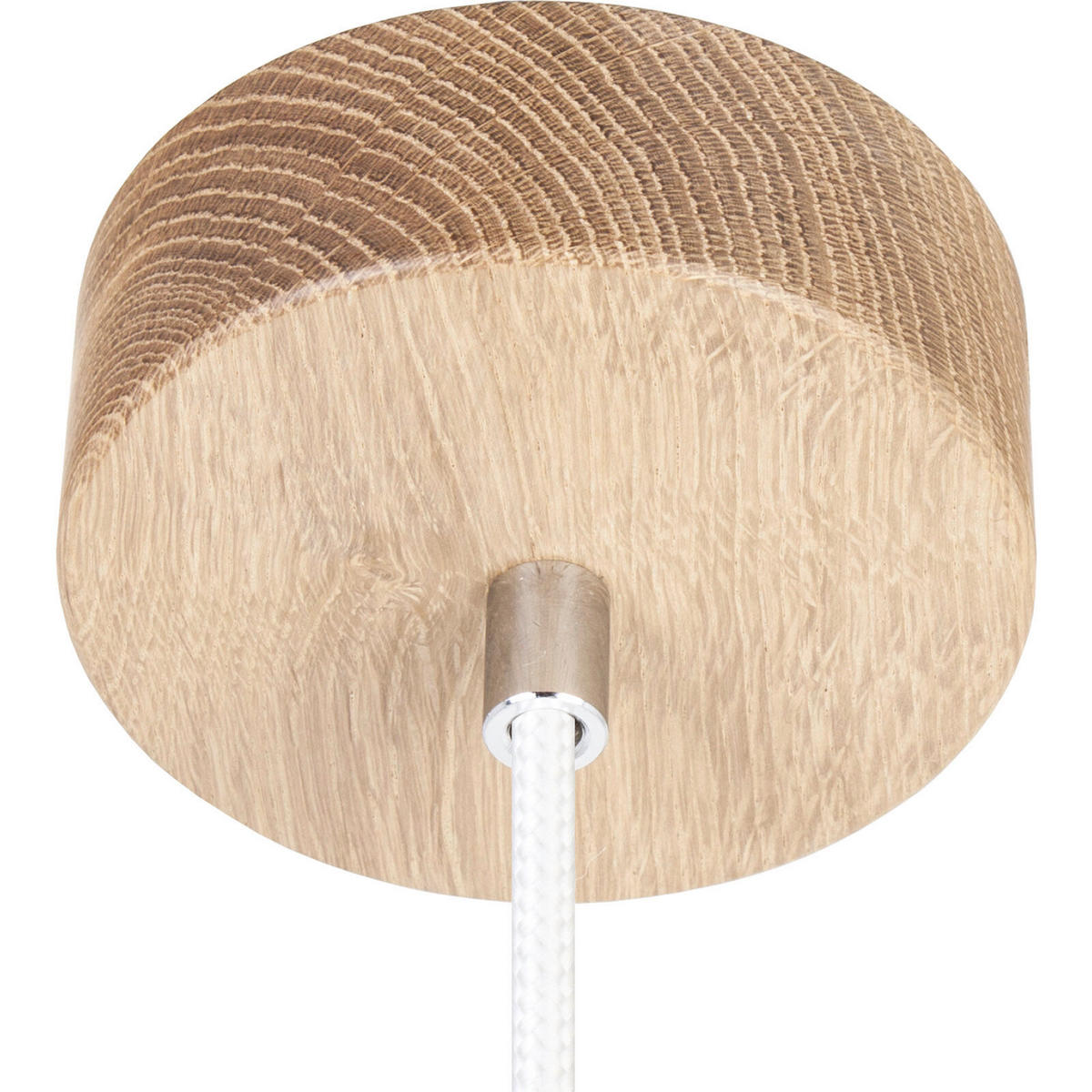 ZÁVĚSNÉ SVÍTIDLO, 10/90-140 cm  - bílá/barvy dubu, Natur, dřevo (10/90-140cm)