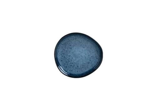 DESSERTTELLER Blau SÖREN  - Blau, LIFESTYLE, Keramik (23/2,7/22cm) - Novel