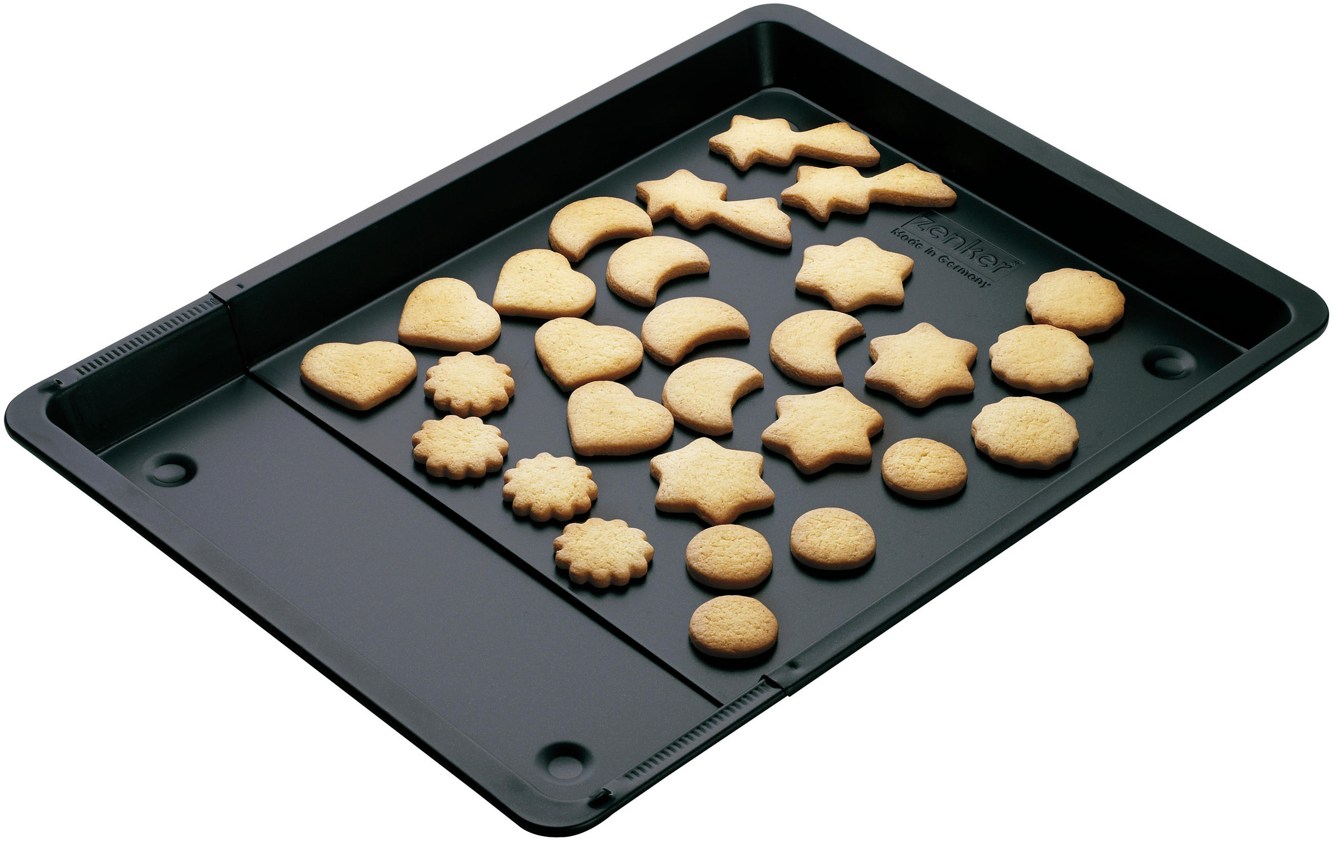 BACKBLECH - Schwarz, Basics, Metall (37-52/33/3cm) - Dr.Oetker