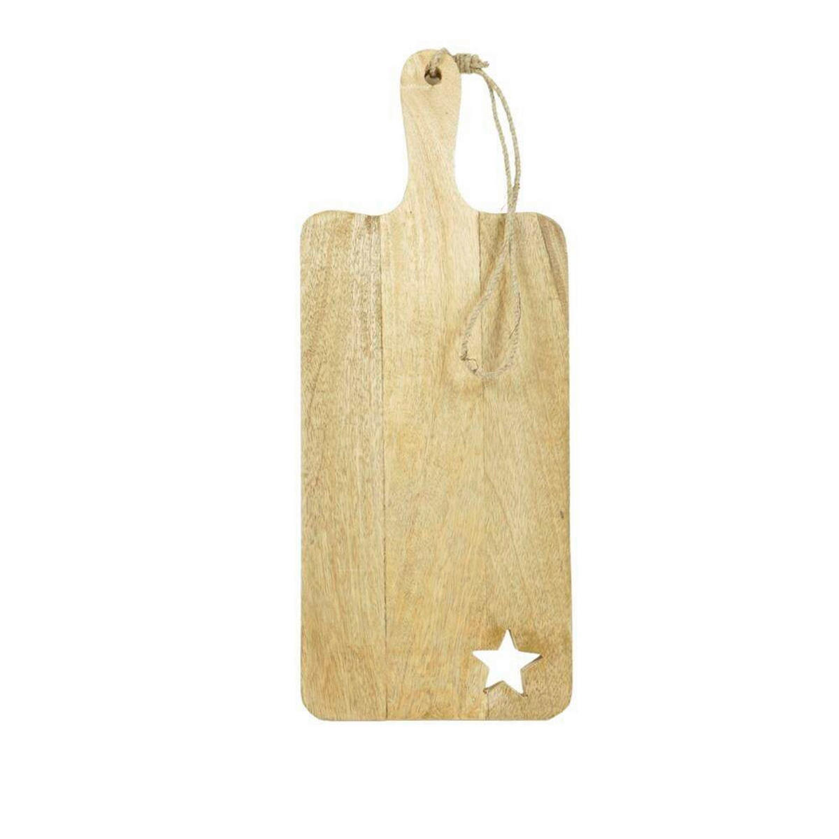 DESKA ZA SERVIRANJE - naravne barve, Basics, les (49/19/2cm)