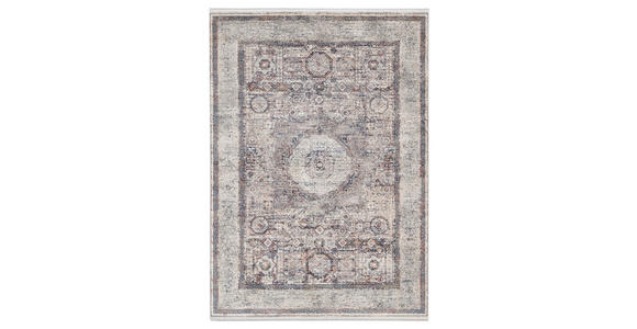 WEBTEPPICH  Wohnzimmer 160/230 cm Mystic Bazaar Grau, Multicolor rechteckig  - Multicolor/Grau, Design, Textil (160/230cm) - Dieter Knoll