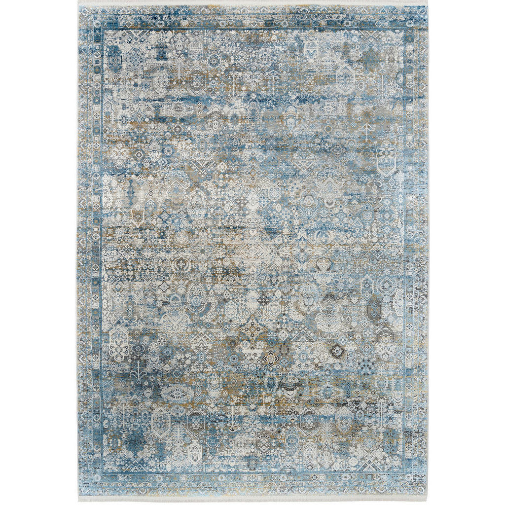 Webteppich Toulon Blau/grau 200x250 Cm