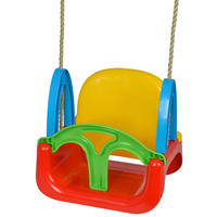 SCHAUKEL 20/33/4,5 cm  - Blau/Gelb, Basics, Kunststoff (20/33/4,5cm) - Simba