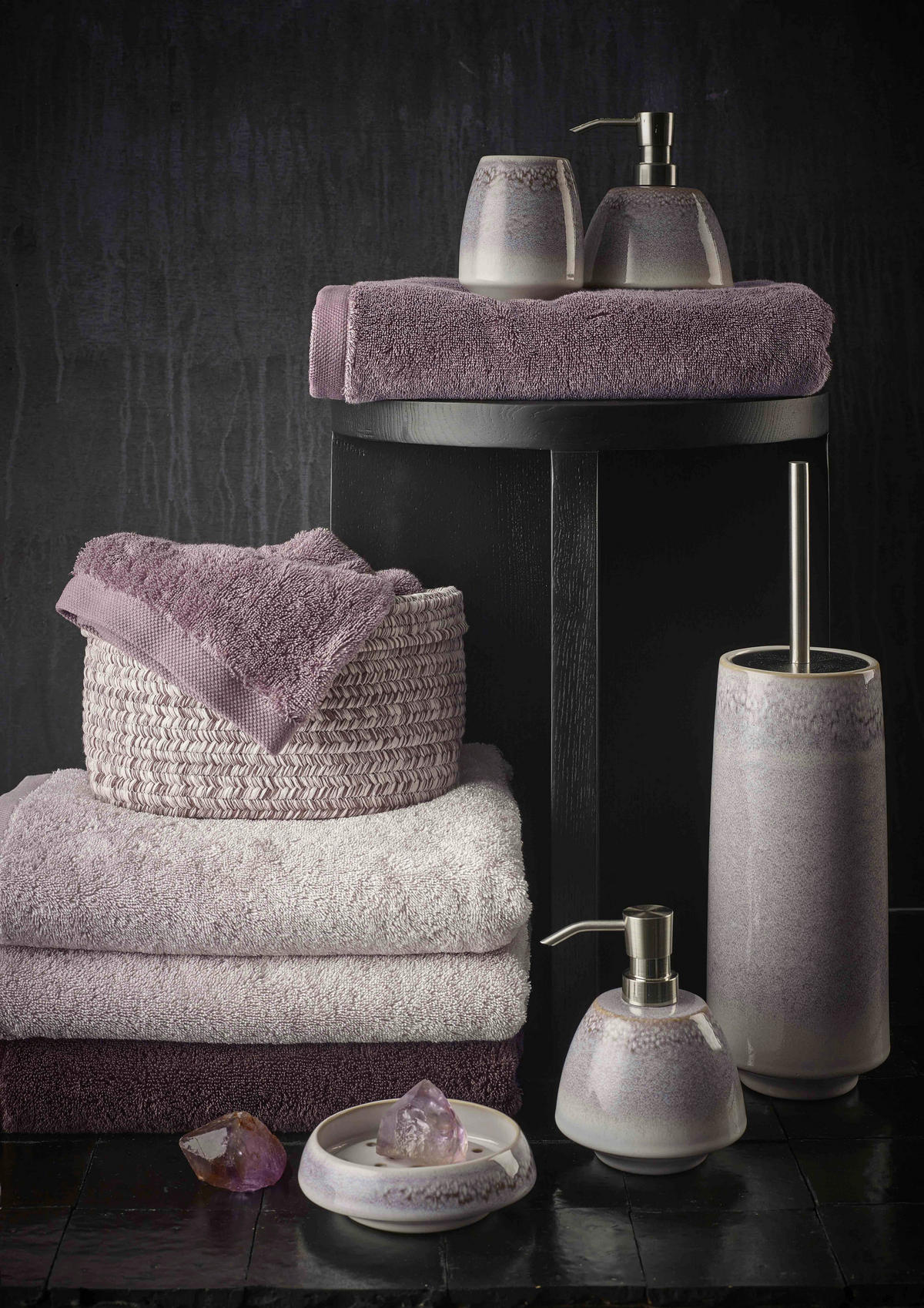 SEIFENSPENDER Keramik  - Mauve, Basics, Keramik (11/14,1cm) - Aquanova