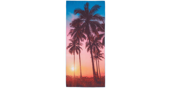 STRANDTUCH BEACH Multicolor, Orange 80/180 cm  - Multicolor/Orange, Basics, Textil (80/180cm) - Esposa