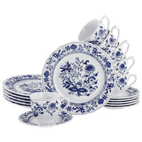 KAFFEESERVICE 18-teilig Flora Zwiebelmuster  - Design - Creatable