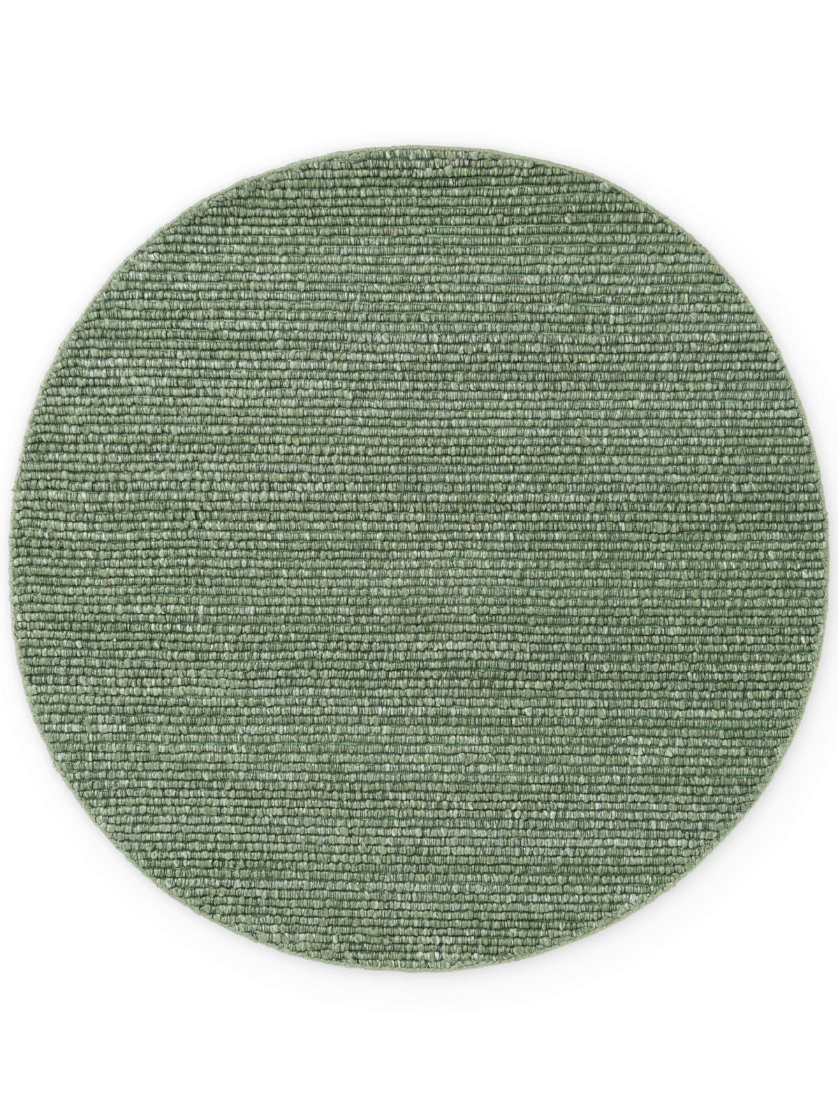 HANDWEBTEPPICH Wohnzimmer 160 cm Kollektion 1852 Wilma Grün, Multicolor rund  - Multicolor/Grün, Basics, Textil (160cm) - Villeroy & Boch