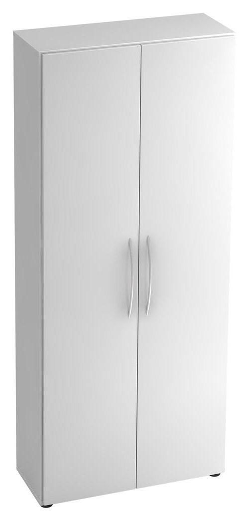 AKTENSCHRANK 80/188/34,6 cm  - Weiß, KONVENTIONELL, Holzwerkstoff (80/188/34,6cm) - Venda